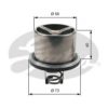 GATES TH07882 Thermostat, coolant